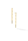 Iced Blade Drop Earring
