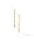 Iced Blade Drop Earring